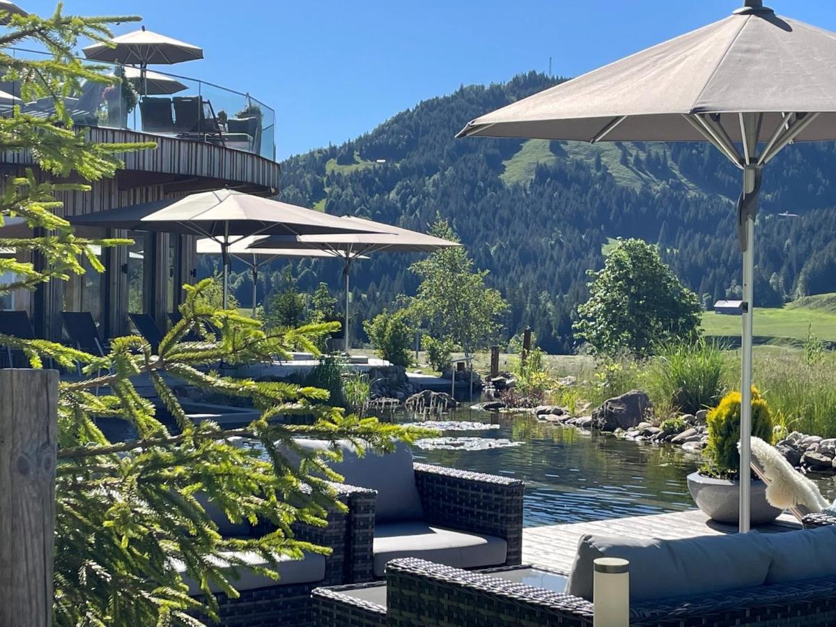 Torghele'S Wald & Fluh Hotel Balderschwang Eksteriør billede
