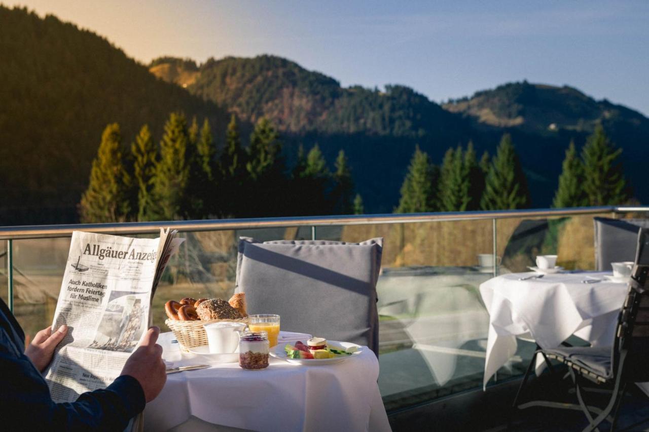 Torghele'S Wald & Fluh Hotel Balderschwang Eksteriør billede