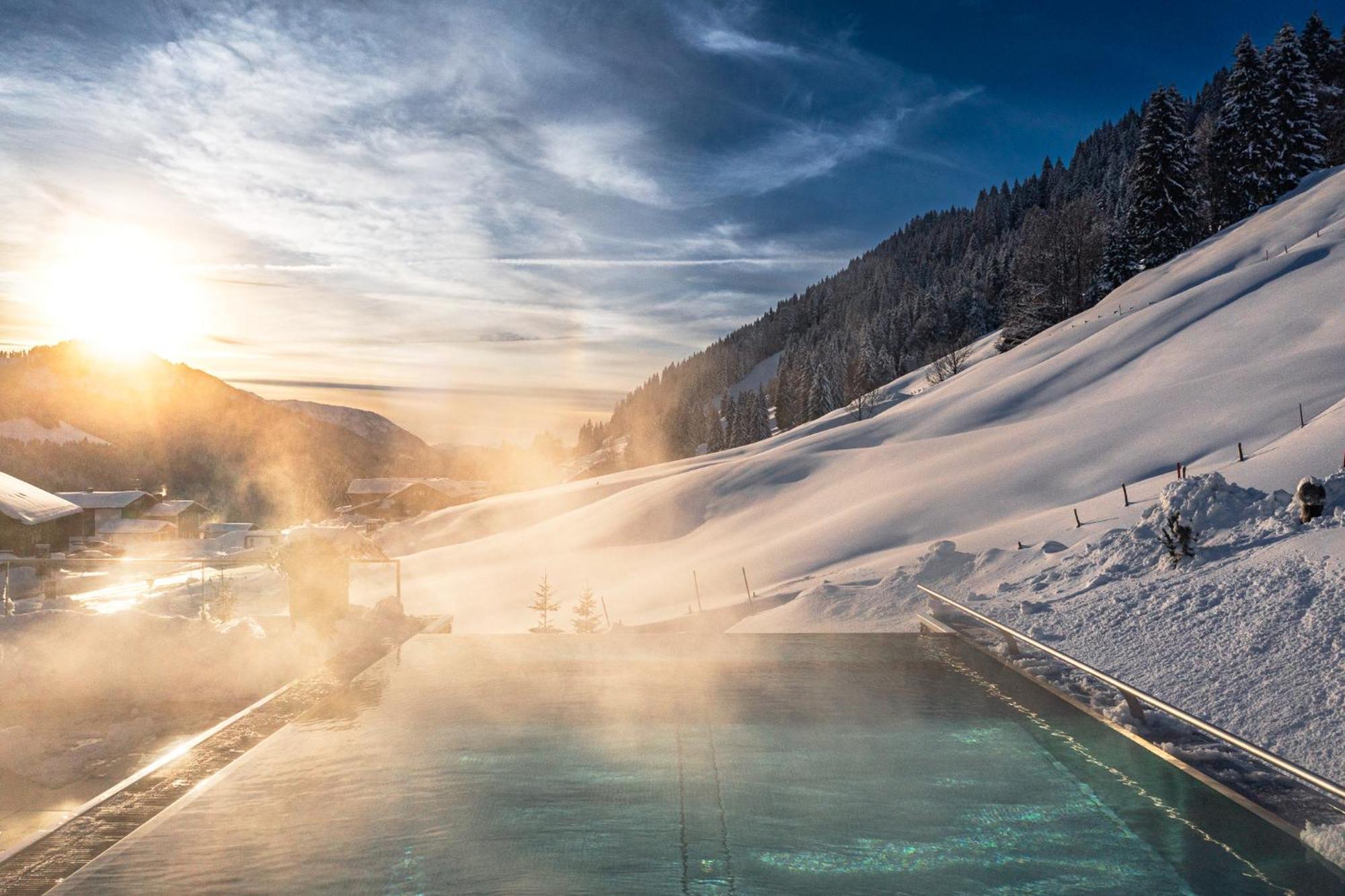 Torghele'S Wald & Fluh Hotel Balderschwang Eksteriør billede