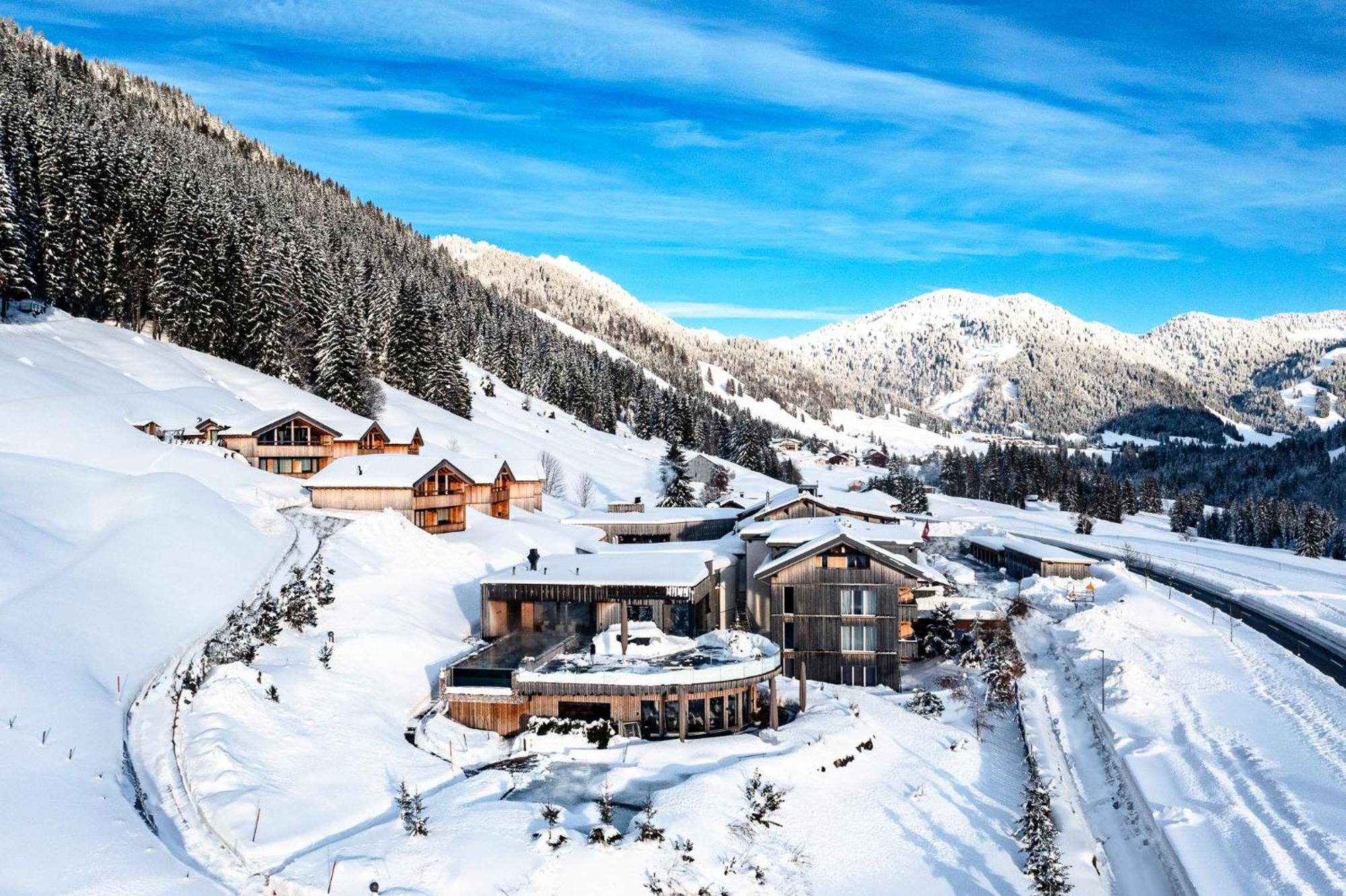 Torghele'S Wald & Fluh Hotel Balderschwang Eksteriør billede